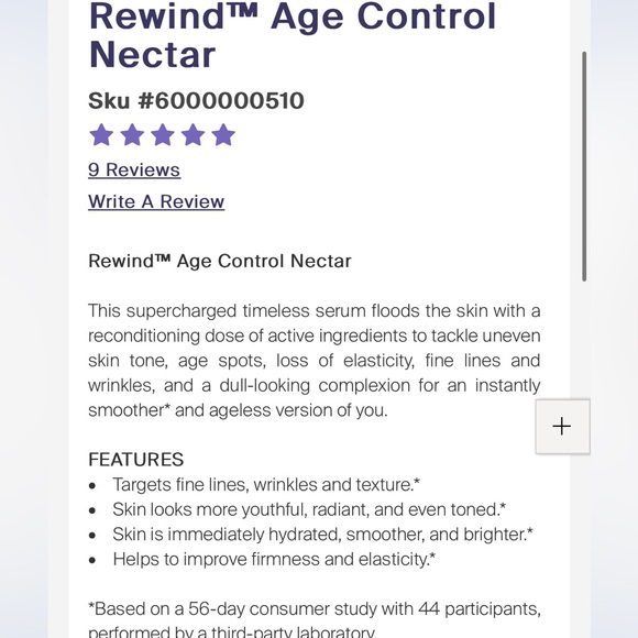 Rewind Age Control Nectar - Picture 3 of 4